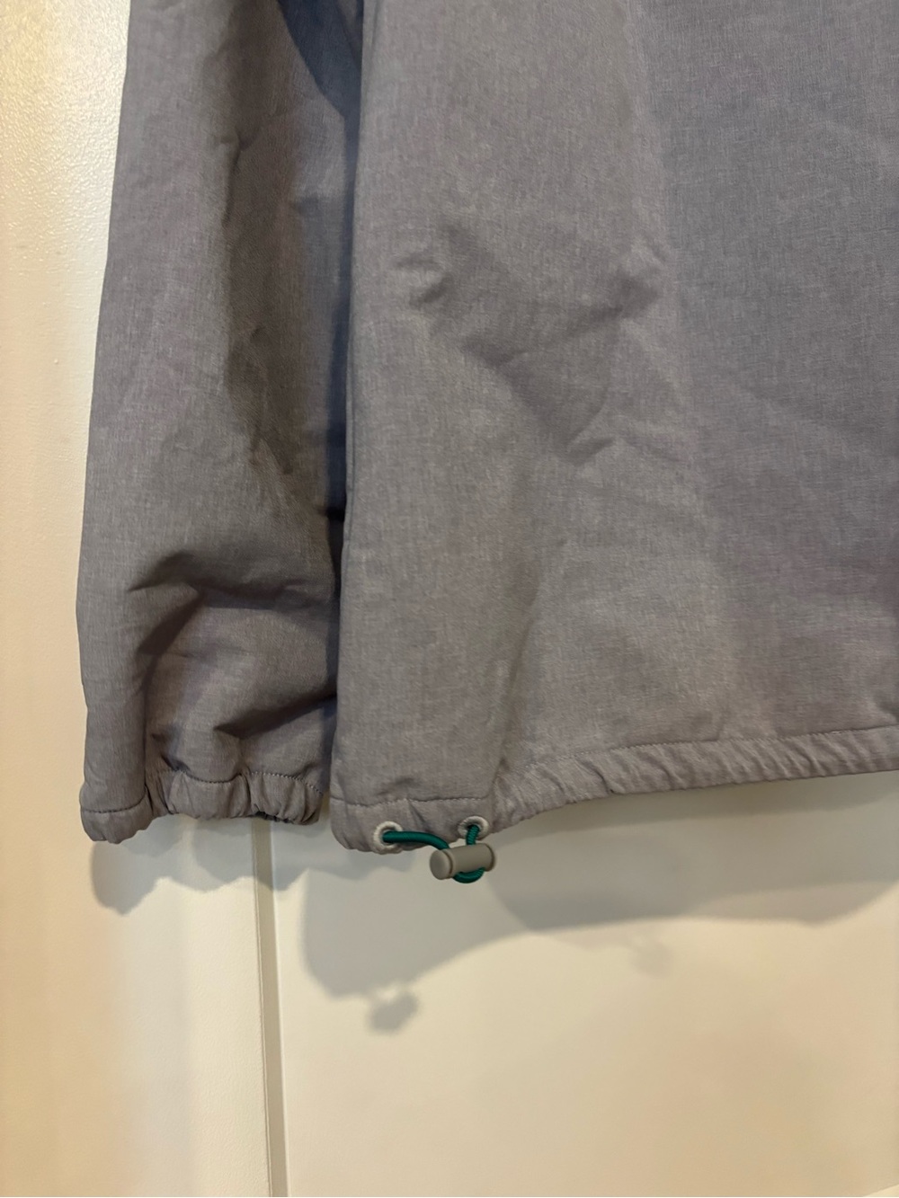 Adidas Gray Crew Pullover with Green Accent - Picture 6 of 11